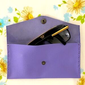 Hand Crafted Light Purple Wallet Clutch